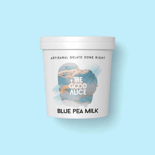 blue pea milk